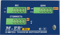Пленочная панель передняя 223 АС LCD в Ростове-на-Дону