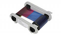 Полноцветная лента  (YMCKOK) для двусторонней печати на 200 оттисков с чистящим роликом в Ростове-на-Дону
